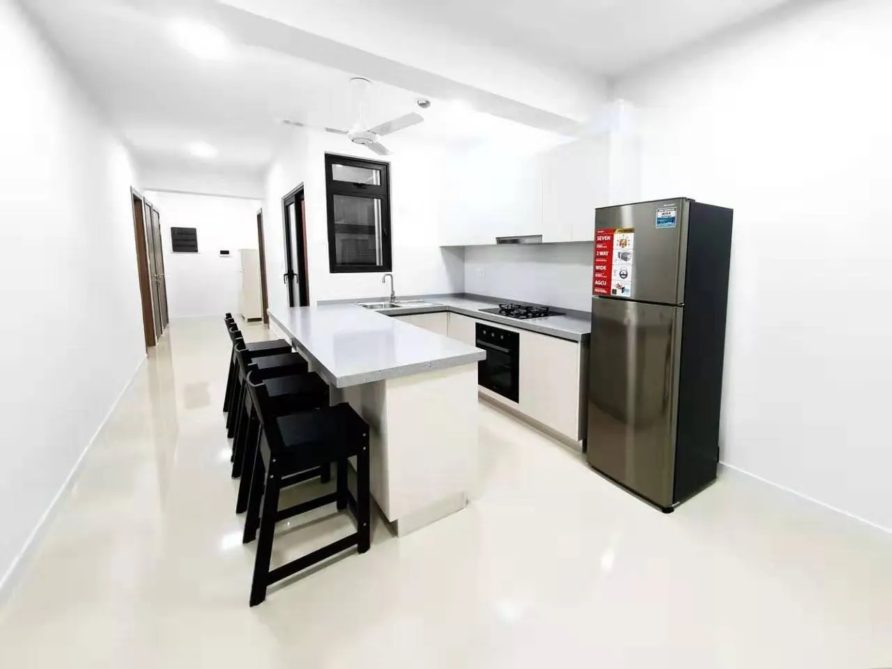 Modern 2+1 Bedroom Fully Furnished Apartment for Rent in Hulhumale Marina View — Hulhumalé