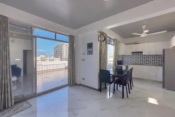 3BHK Apartment at One Central Hulhumale Top Floor Central Park View Balcony — Hulhumalé
