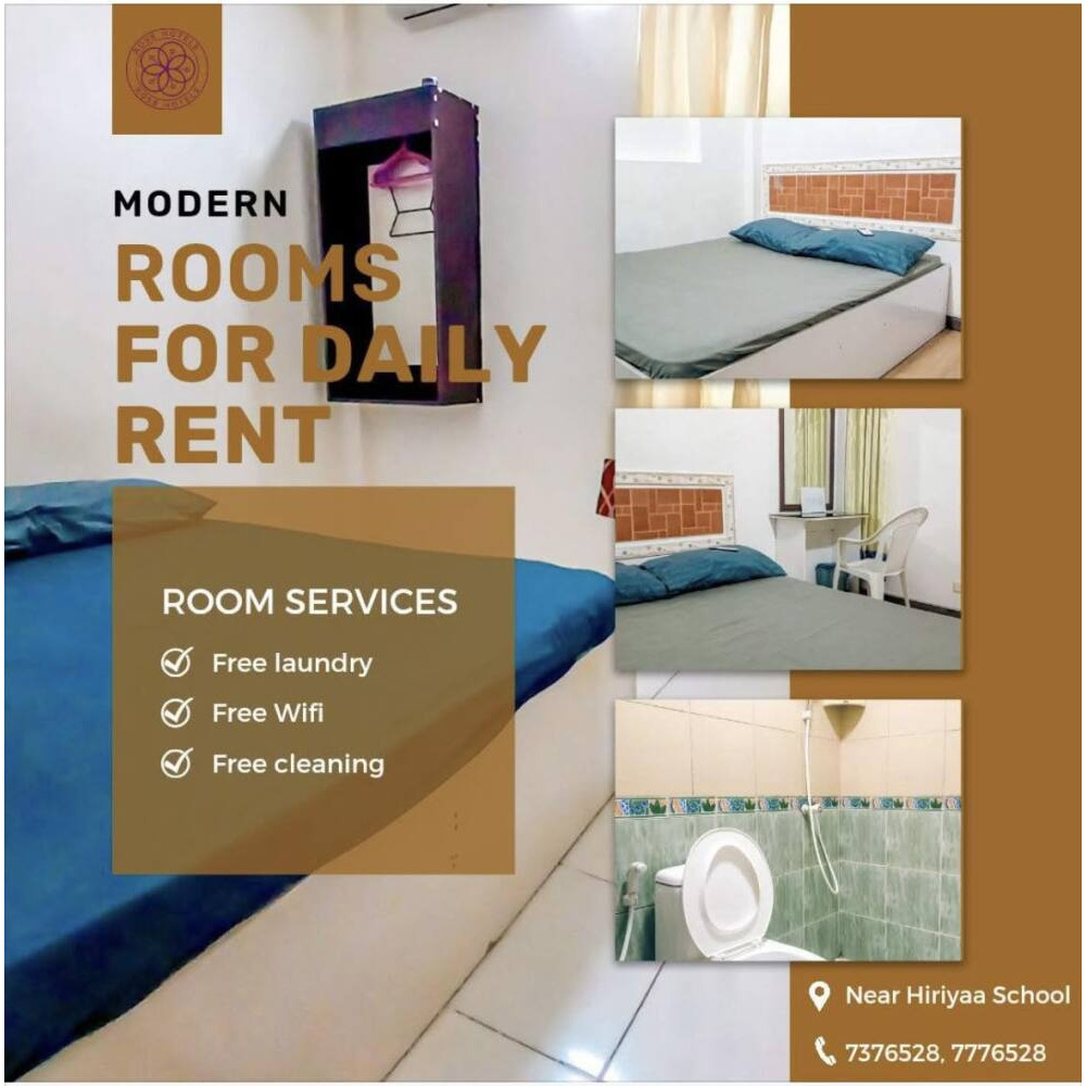 ROSE HOTELS - Daily + Hourly rooms ( / ) — Malé — Maafannu
