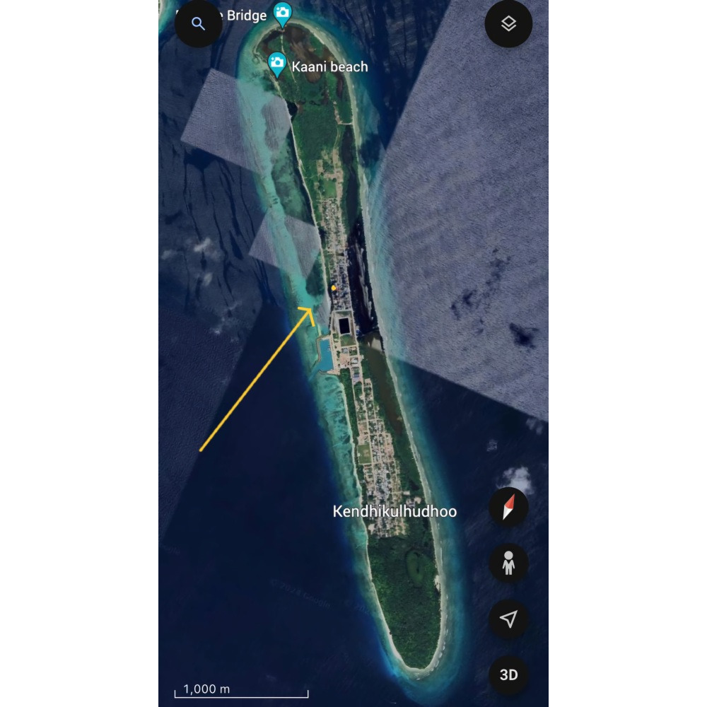 Immediate lease Beach front Land for short/long term from N.Kendhikulhudhoo — Noonu