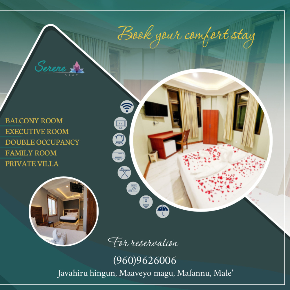Daily Rental Rooms Available - Serene Stay — Malé — Maafannu