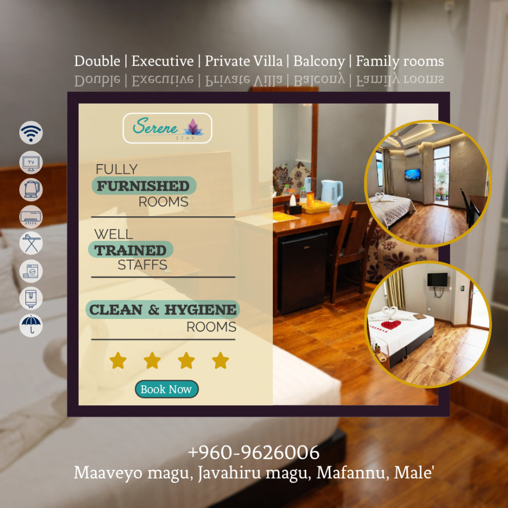Serene Stay Guest House - Book Your Room Now!! — Malé — Maafannu
