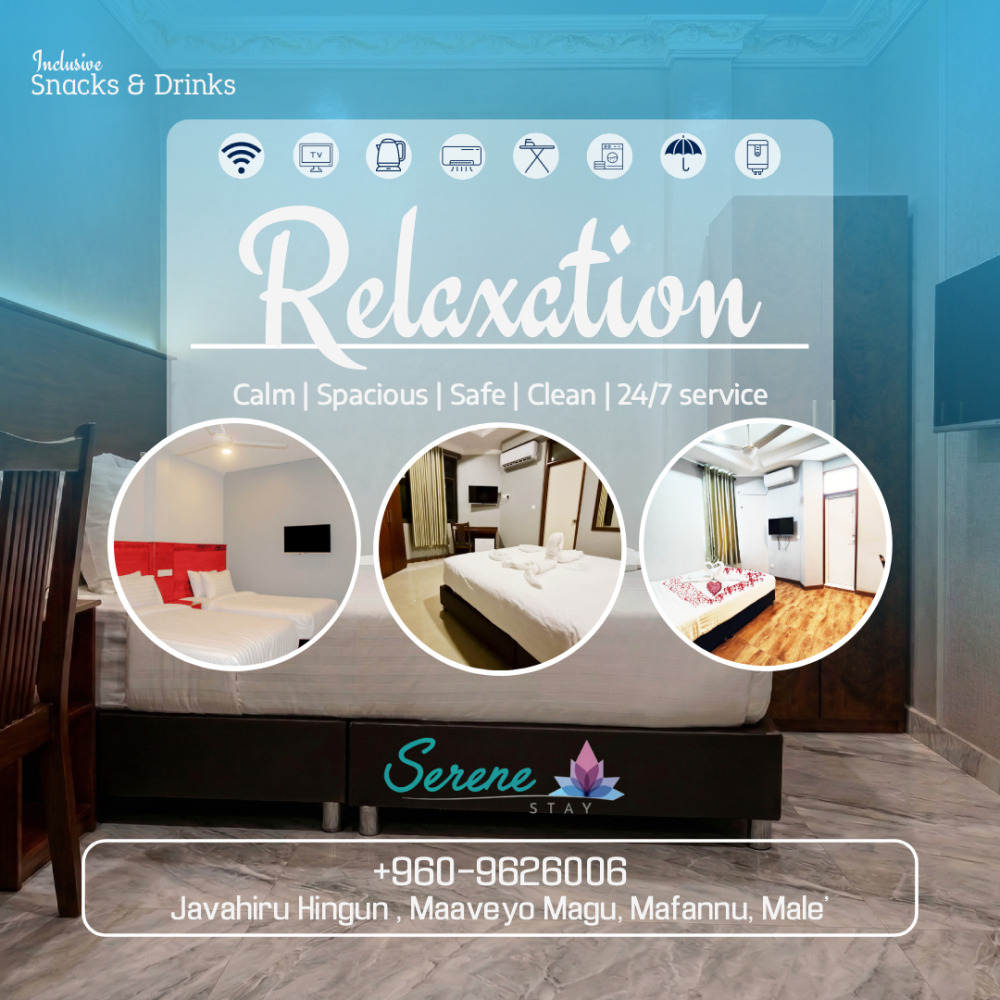 Daily Rental Rooms Available - Serene Stay — Malé — Maafannu