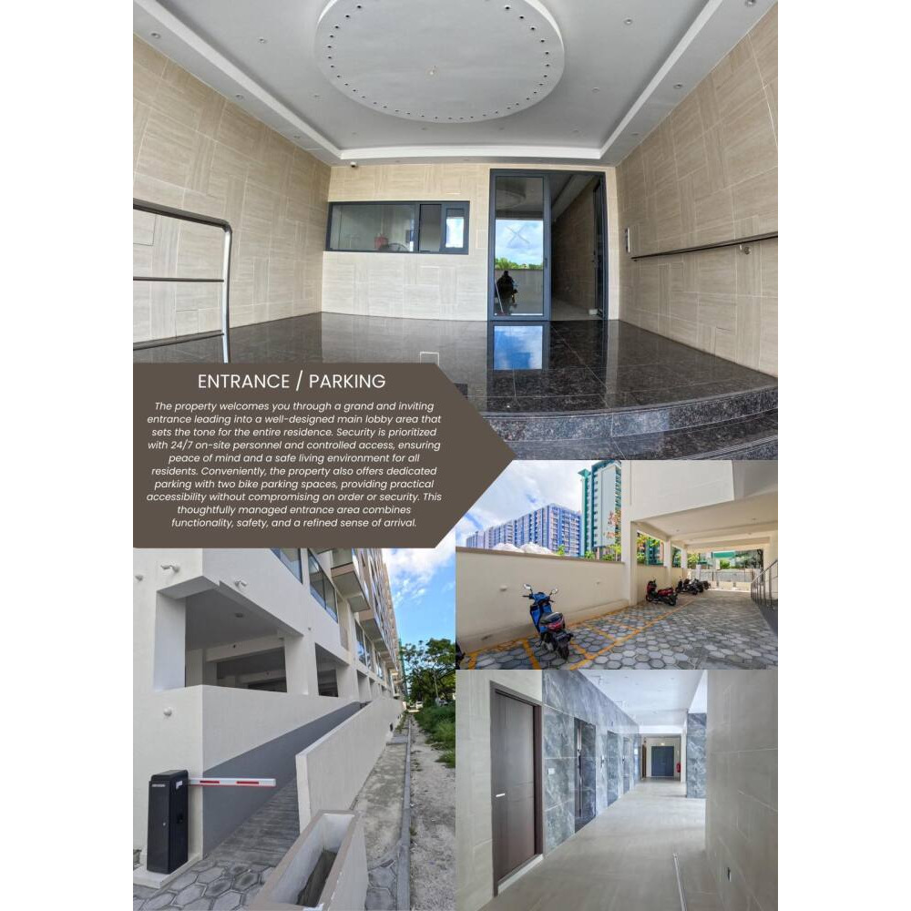 For Rent: Premium 3-Bedroom High-Rise Apartment | Crystal Residence by Apollo — Hulhumalé