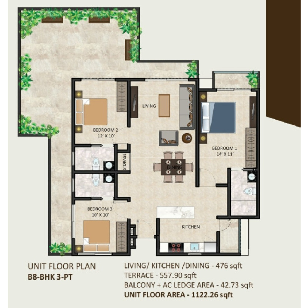 Fully Furnished 3 BR for Rent — Hulhumalé