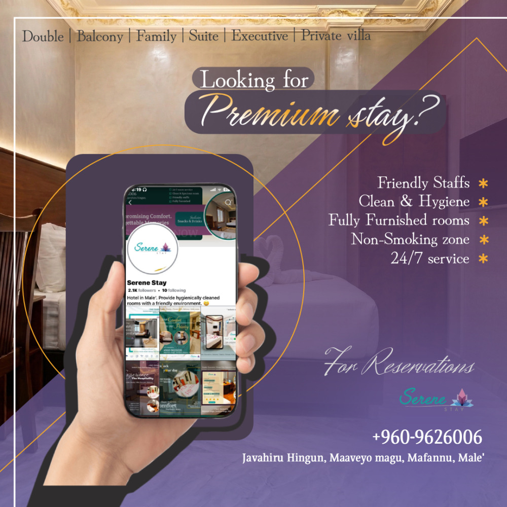 Serene Stay Guest House - Book Your Room Now!! — Malé — Maafannu