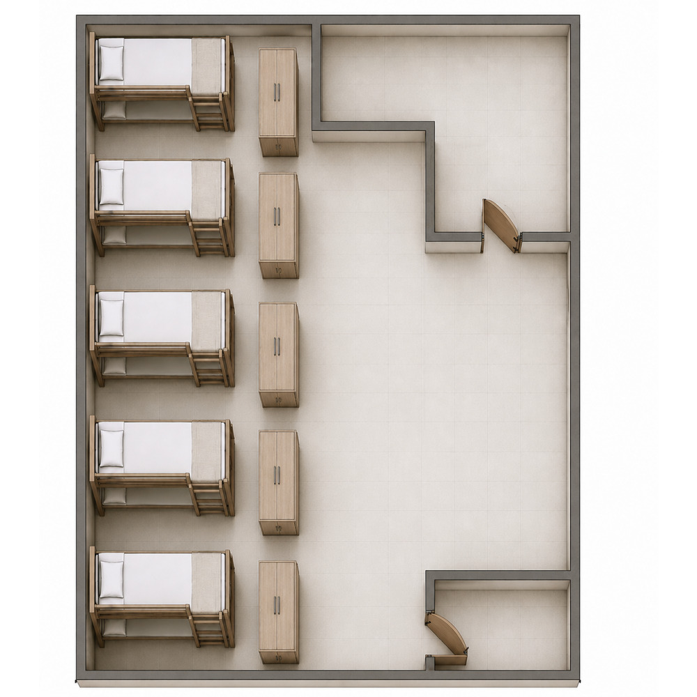 Staff Accommodation for Rent — Malé — Maafannu