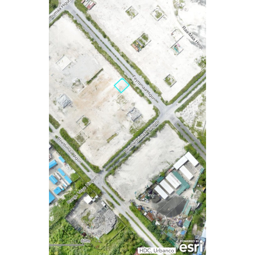 2450 sqft bare land for rent - hulhumale phase 2 — Hulhumalé