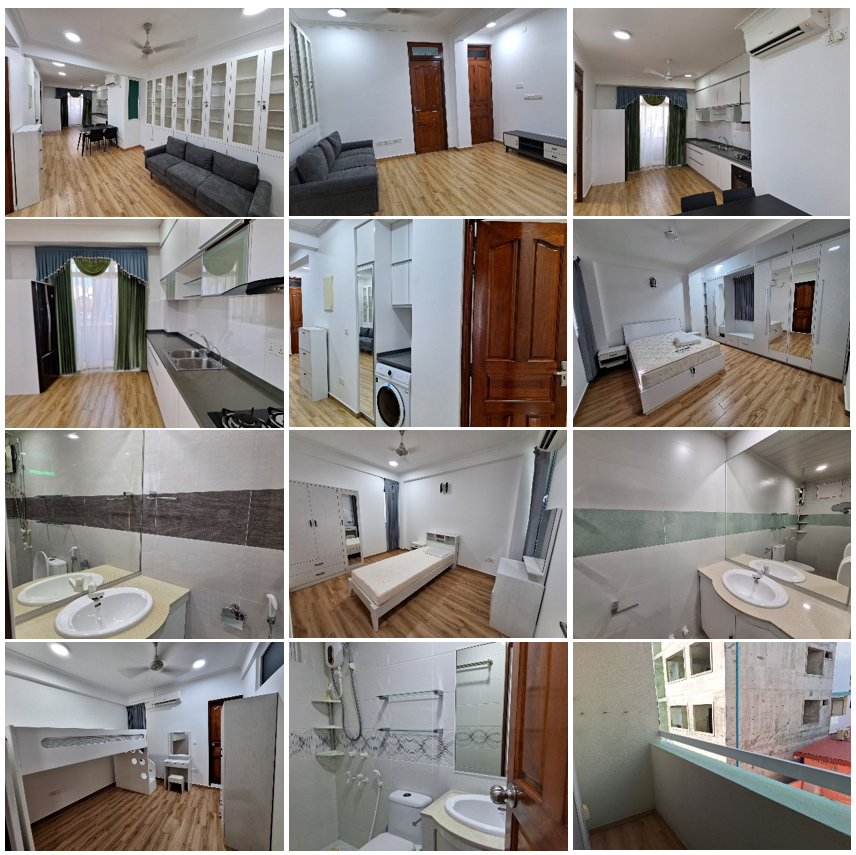Newly & fully furnished 3-room apartment near Ahmadhiyya School — Malé — Machchangolhi