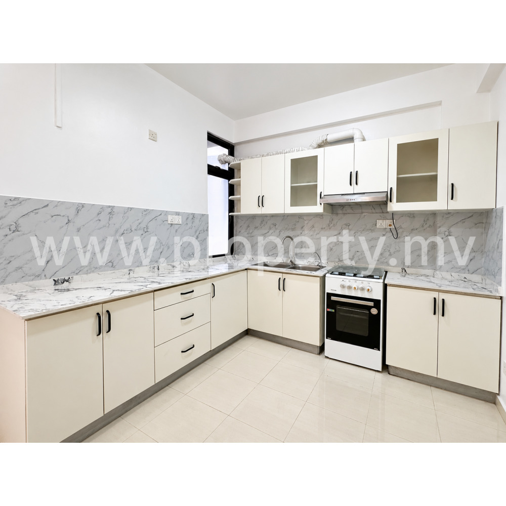 Unfurnished 2 bedroom + 1 store room, Sandhubarakaa Goalhi, 4th FL, Male' — Malé — Henveiru