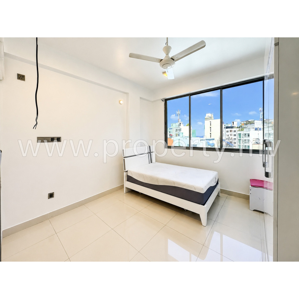 Semi Furnished 3 bedroom apartment, Muiveyo Goalhi, 8th FL, Maafannu, Male' — Malé — Maafannu