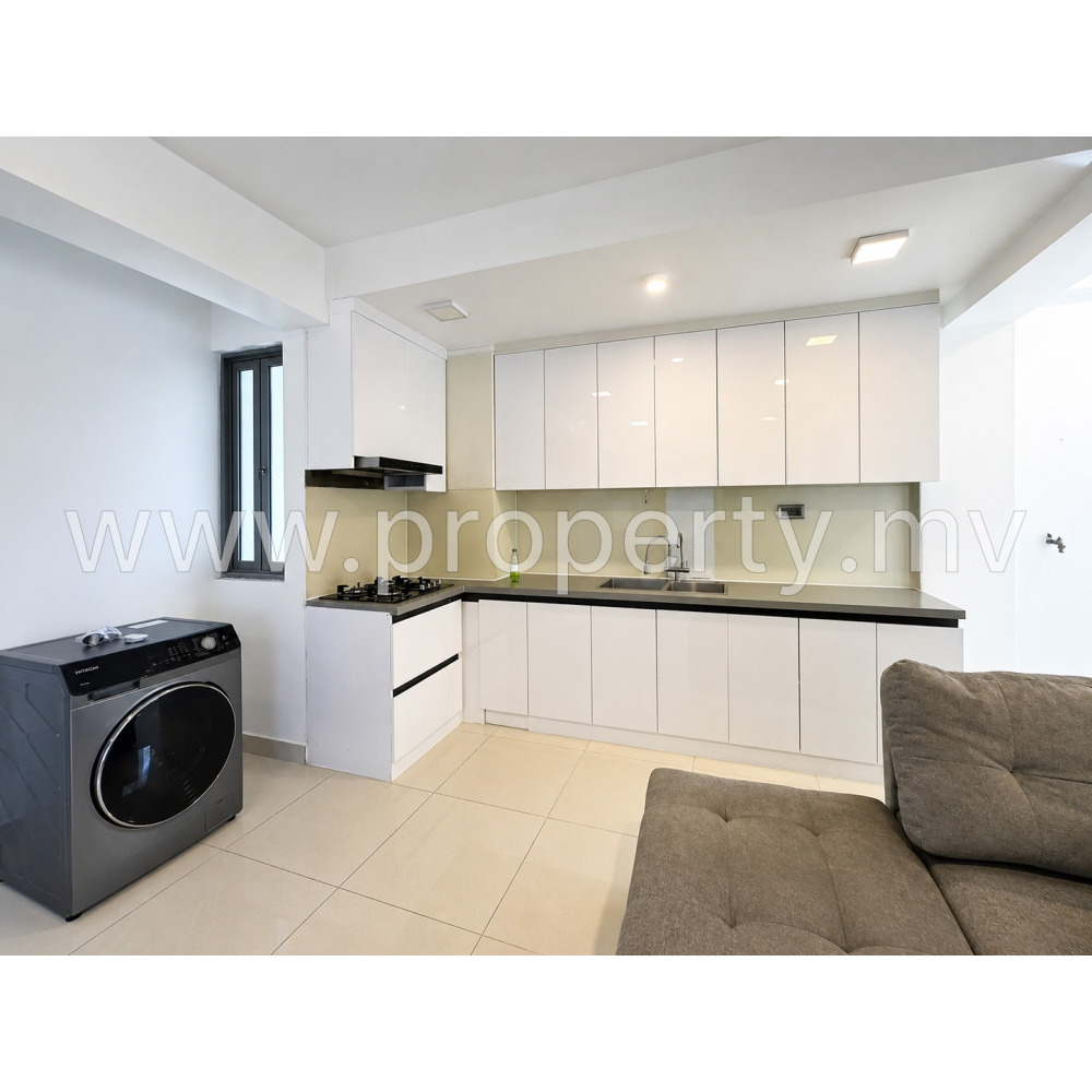 Semi Furnished 3 bedroom apartment, Muiveyo Goalhi, 8th FL, Maafannu, Male' — Malé — Maafannu