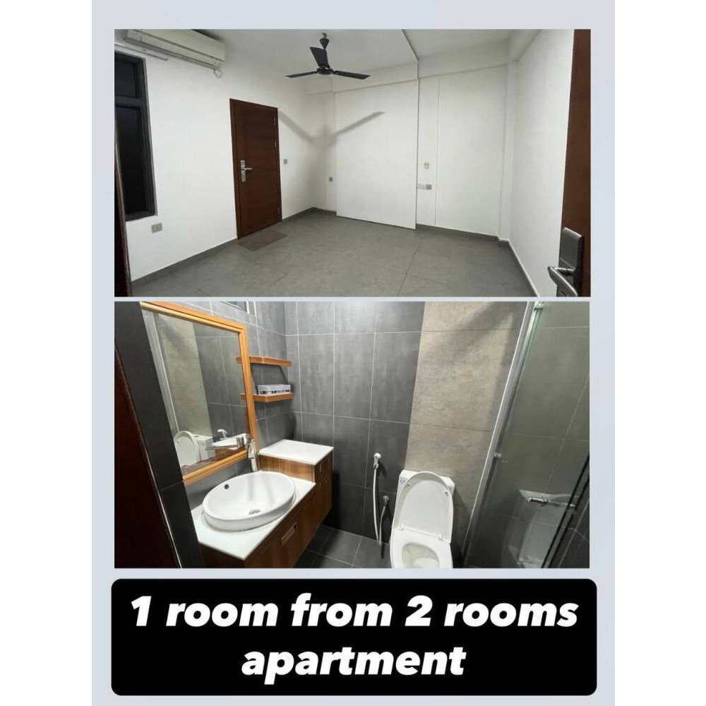 One room from a 2 bedroom apartment available for rent (1 August 2026 onwards) — Malé — Henveiru