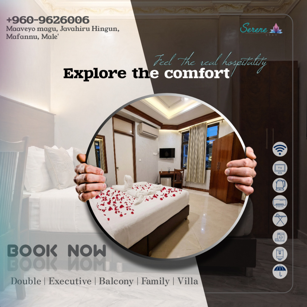 Daily Rental Rooms Available - Serene Stay — Malé — Maafannu