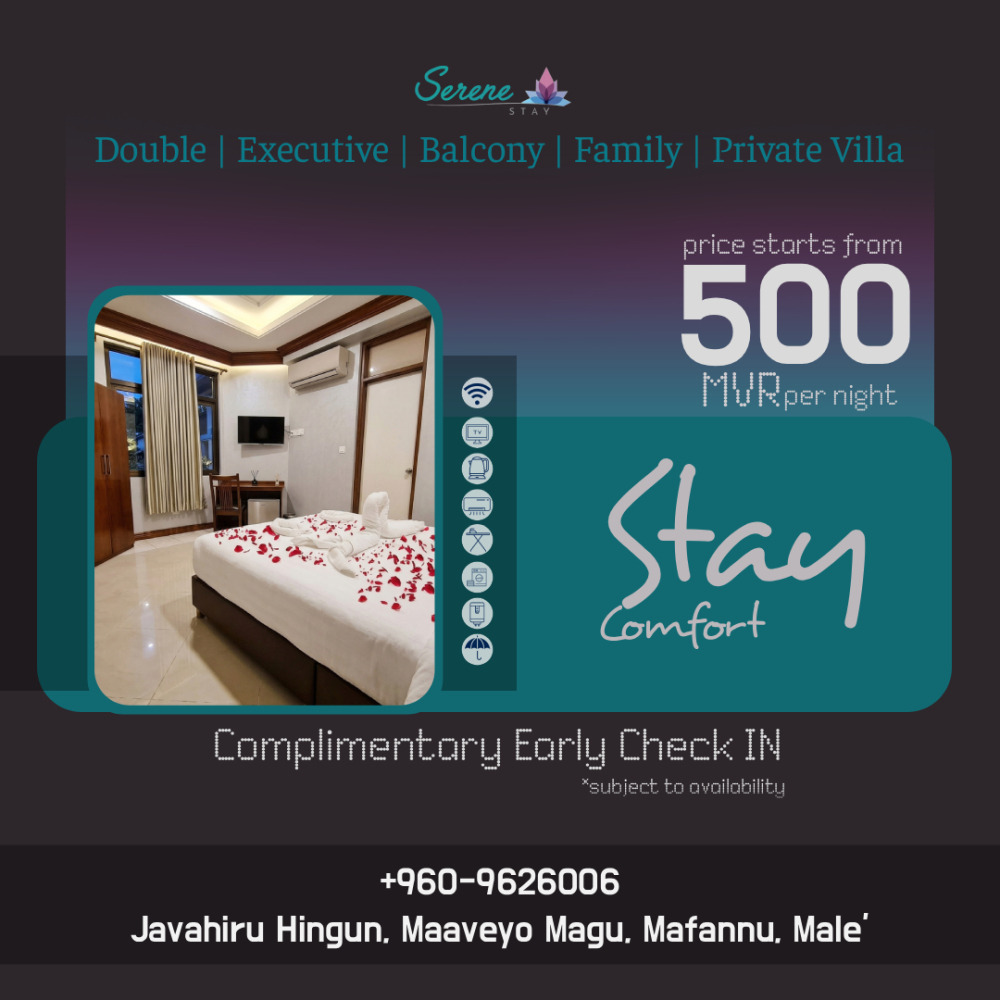 Serene Stay Guest House - Book Your Room Now!! — Malé — Maafannu