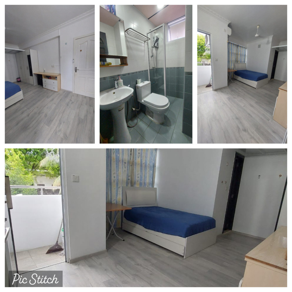 Fully furnished Room with balcony — Malé — Galolhu