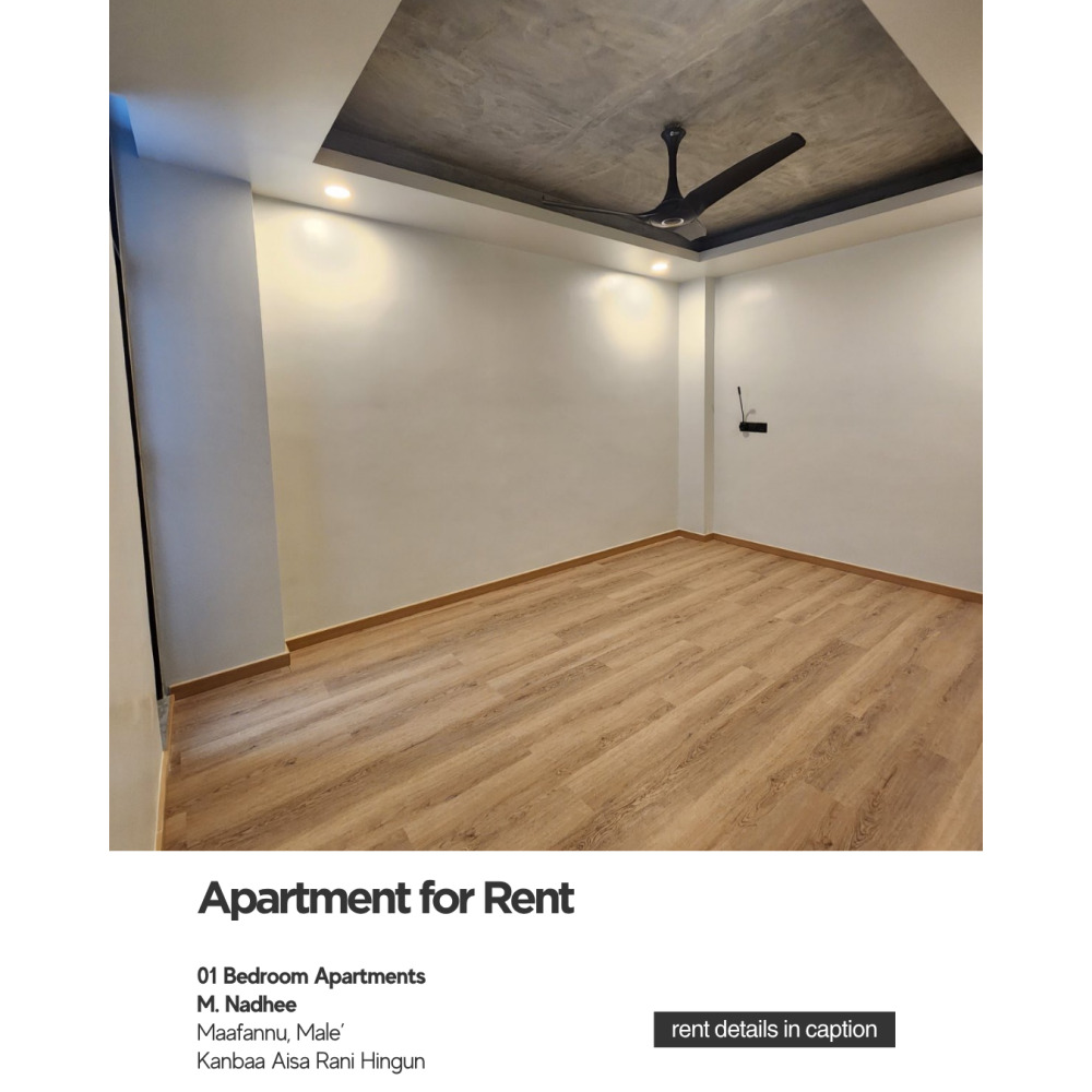 01 Bedroom Apartment — Malé — Maafannu