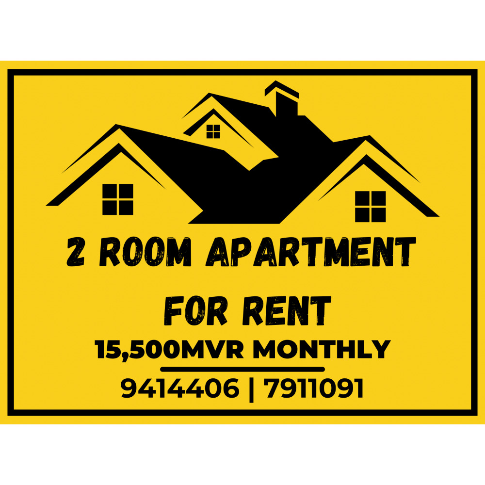 2 Room Apartment — Malé — Maafannu