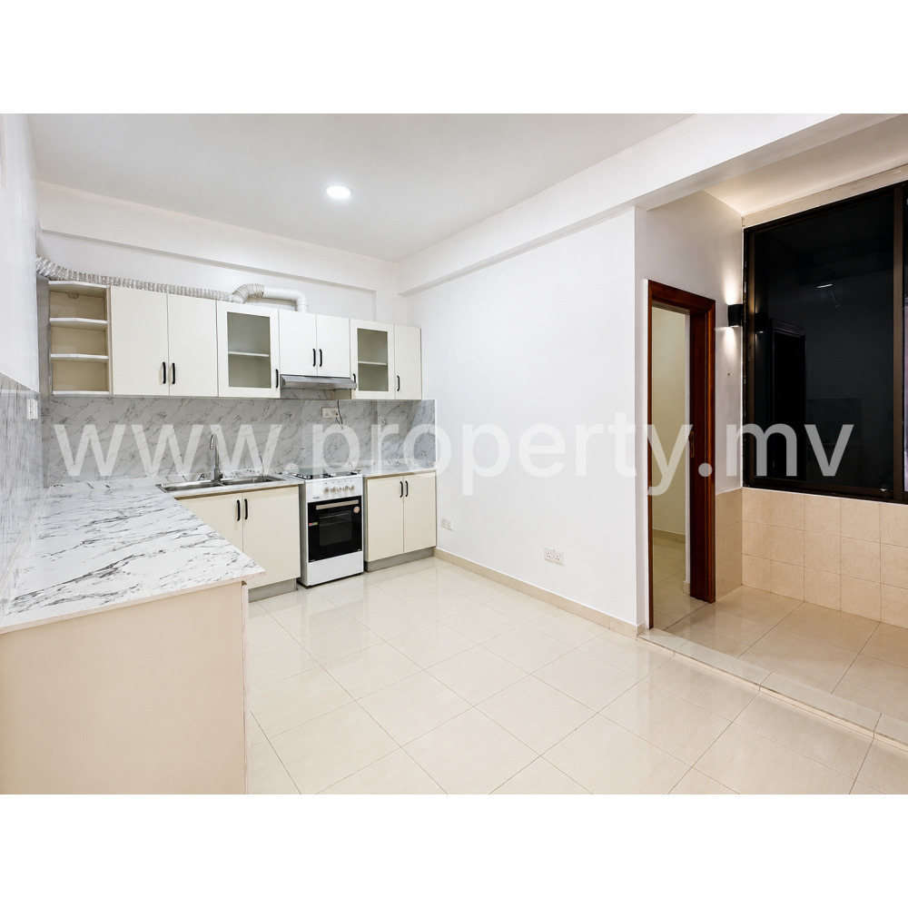 Unfurnished 2 bedroom + 1 store room, Sandhubarakaa Goalhi, 4th FL, Male' — Malé — Henveiru