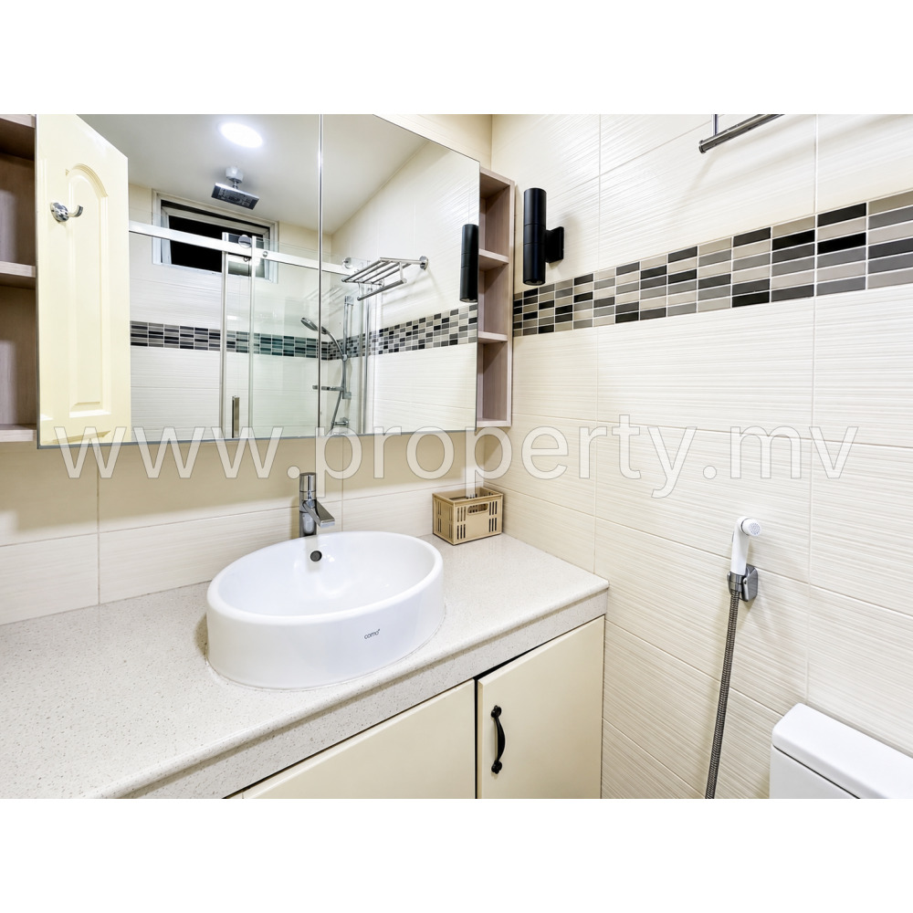 Fully furnished 2 bedroom apartment, Buruzu Magu, 7th Floor, Galolhu, Male' — Malé — Galolhu