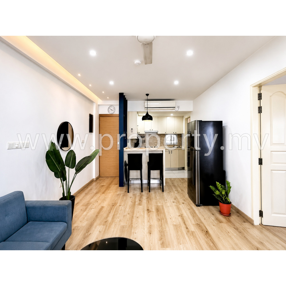 Fully furnished 2 bedroom apartment, Buruzu Magu, 7th Floor, Galolhu, Male' — Malé — Galolhu