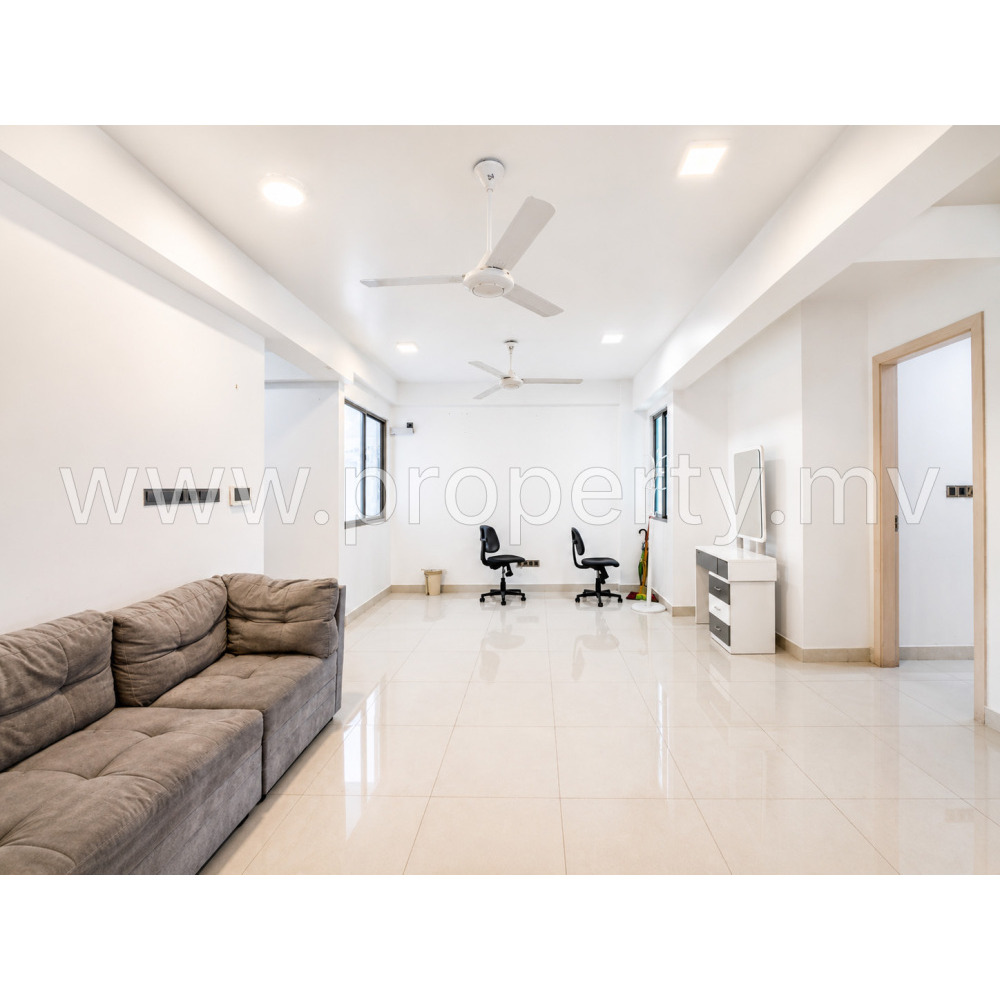 Semi Furnished 3 bedroom apartment, Muiveyo Goalhi, 8th FL, Maafannu, Male' — Malé — Maafannu