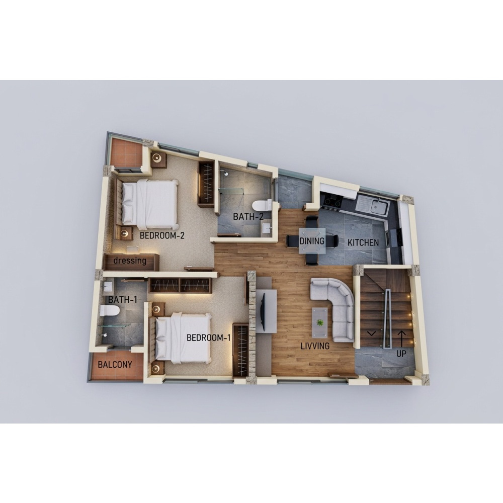 2 Bedroom Apartment — Malé — Maafannu