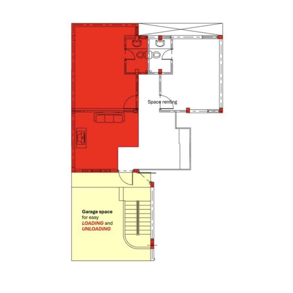 Godown Apace for rent, 16,000 — Malé — Galolhu