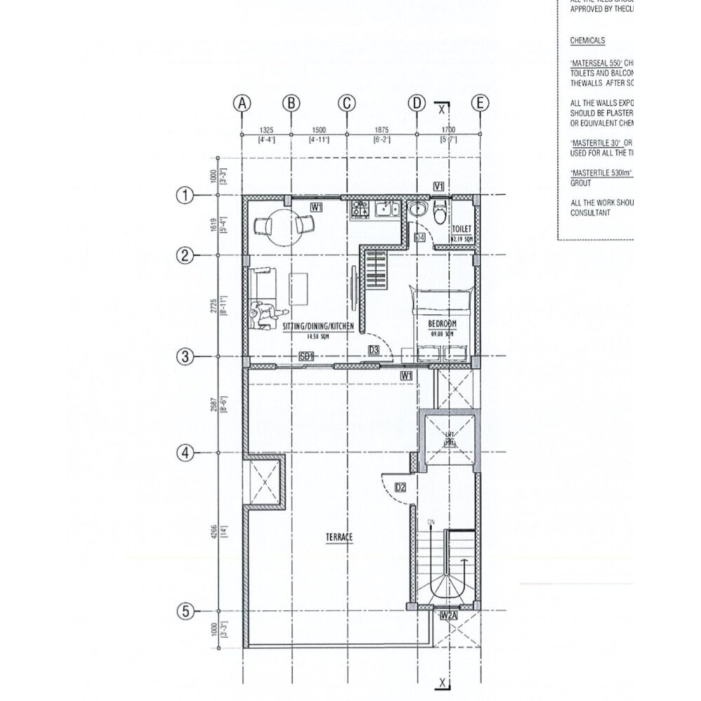 1-Bedroom Terrace Apartment for Rent Hulhumal — Hulhumalé