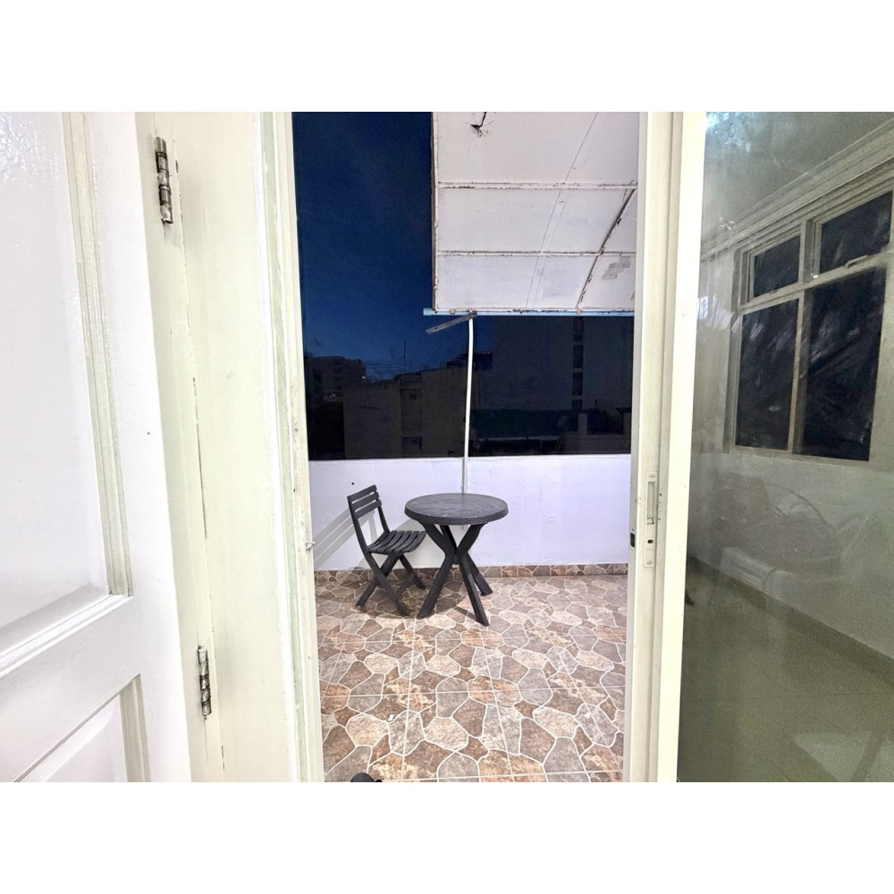 1 Room Apartment with Terrace for Rent, 6th Floor (No Lift) | Not Furnished — Malé — Henveiru