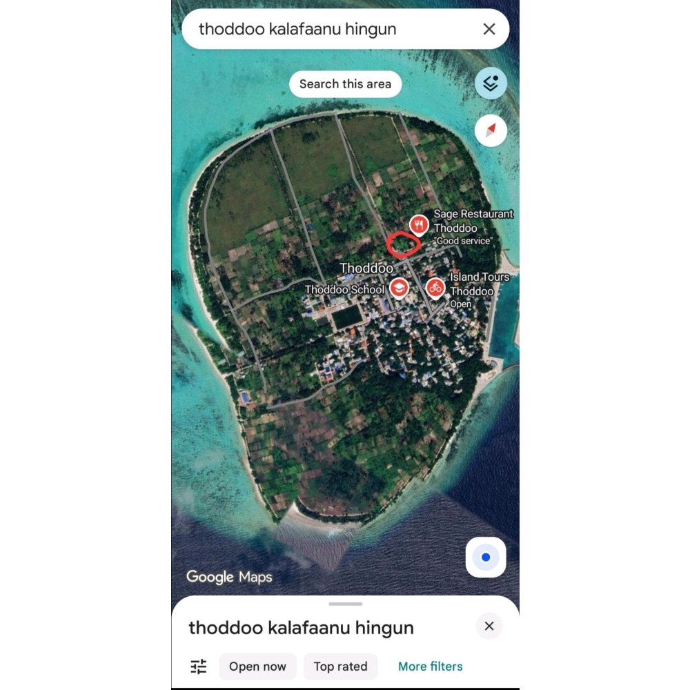 AA.THODDOO Vikkaa 3000sqft huss bimeh. — Hulhumalé