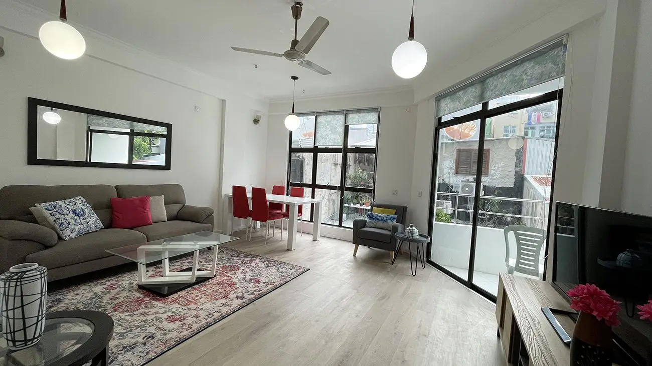 Fully Furnished 2+1 BR for Rent (ML 190) — Badifasgandu Magu